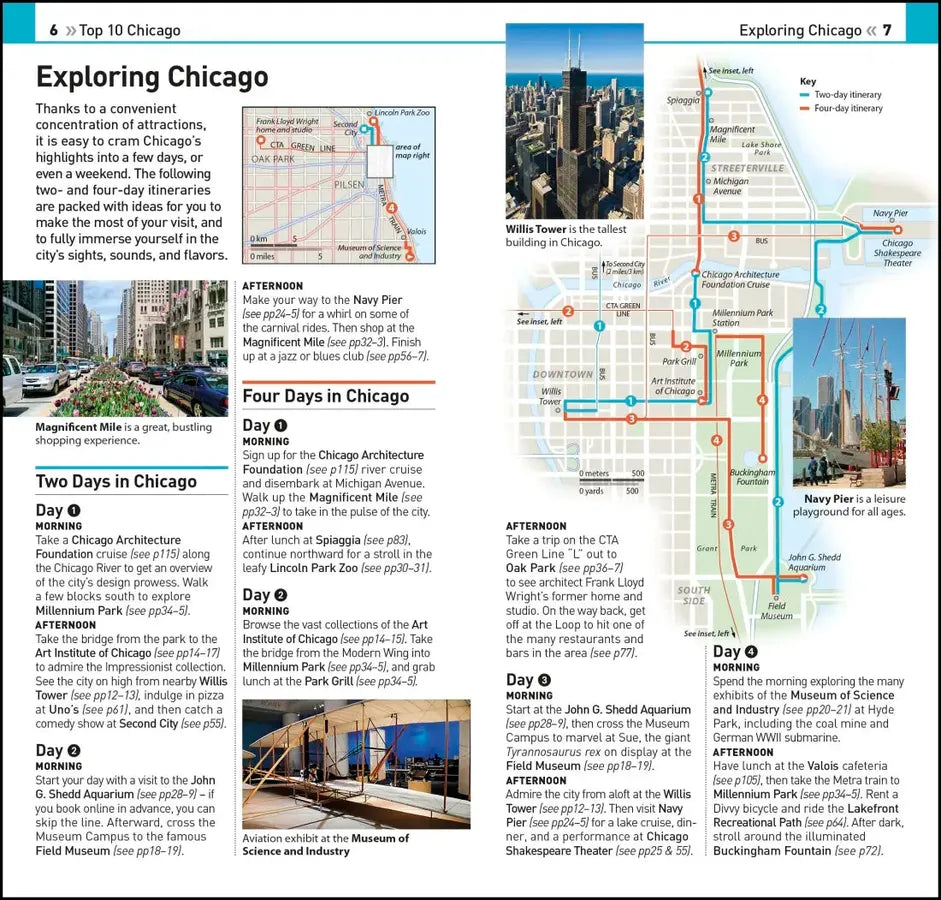 DK Top 10 Chicago US - Paperback / softback (9780241462812)