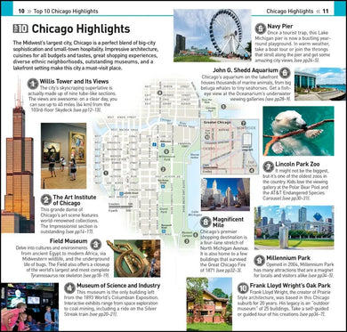 DK Top 10 Chicago US - Paperback / softback (9780241462812)