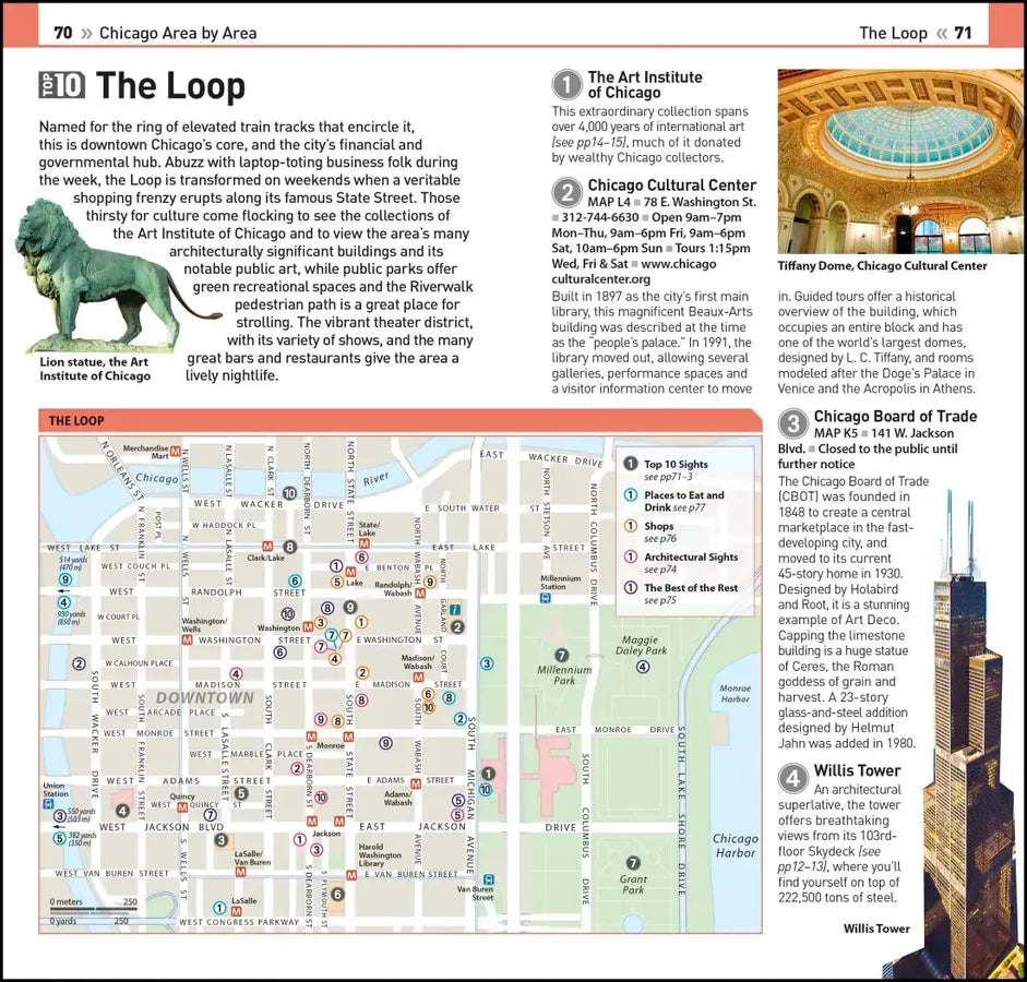 DK Top 10 Chicago US - Paperback / softback (9780241462812)