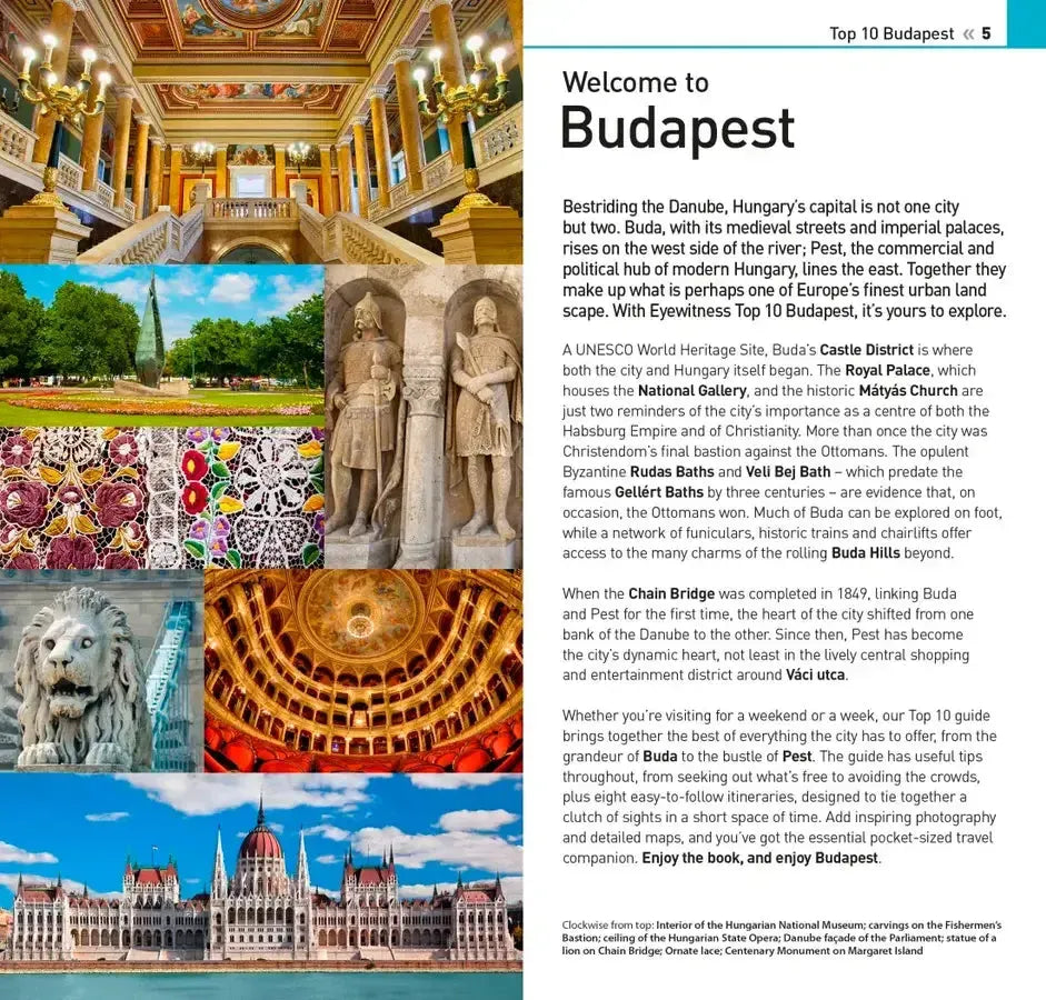 DK Top 10 Budapest US - Paperback / softback