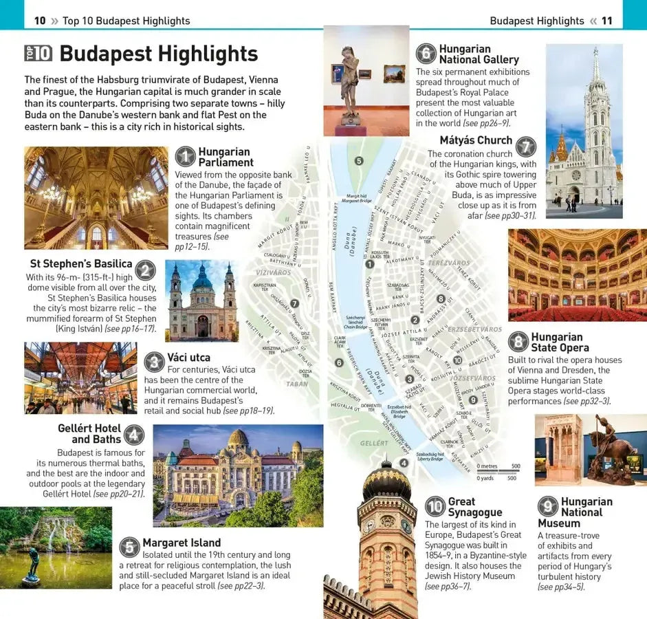 DK Top 10 Budapest US - Paperback / softback