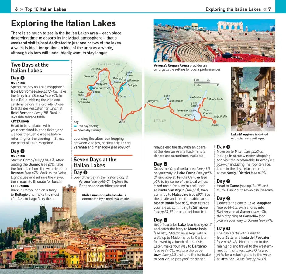 DK Top 10 Italian Lakes US - Paperback / softback