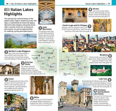 DK Top 10 Italian Lakes US - Paperback / softback