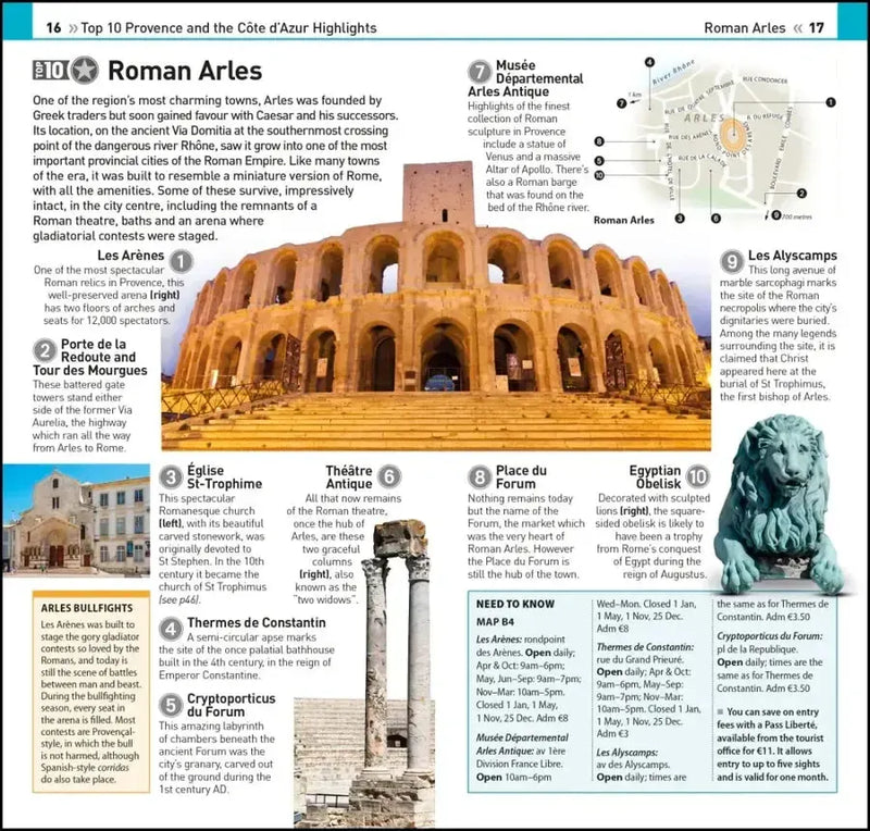 DK Top 10 Provence and the Cote d'Azur US - Paperback / softback