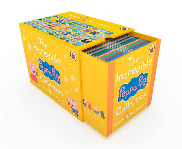 Incredible Peppa Pig 50 Collection, The (Yellow) (Ladybird)