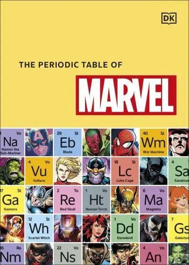 The Periodic Table of Marvel - GB - Hardback