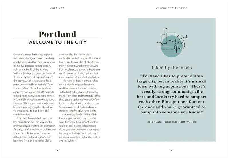 Portland Like a Local: By the People Who Call It Home US - Hardback