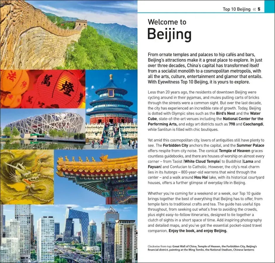 DK Top 10 Beijing US - Paperback / softback