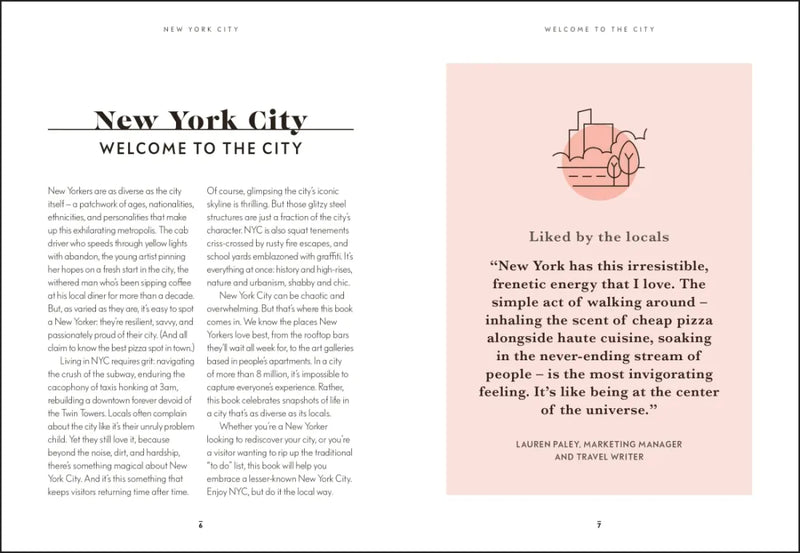 New York City Like a Local US - Hardback