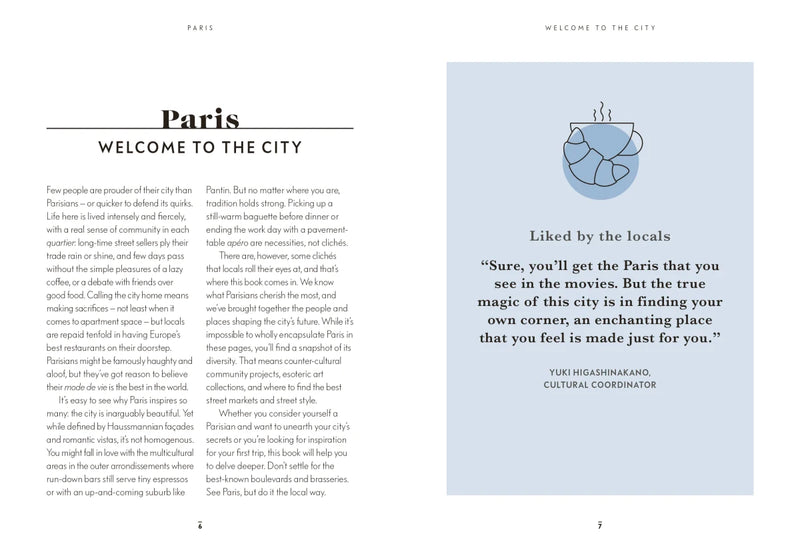 Paris Like a Local US - Hardback