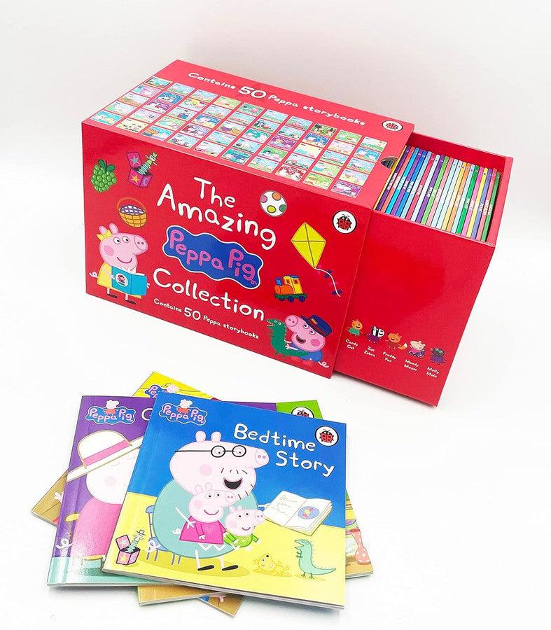 Peppa Pig: The Amazing Collection 1-50 Red Box (Ladybird)