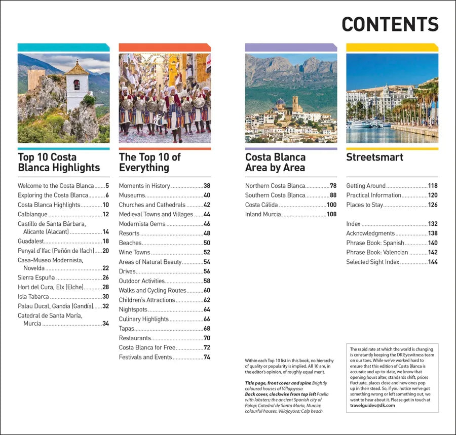 DK Top 10 Costa Blanca US - Paperback / softback