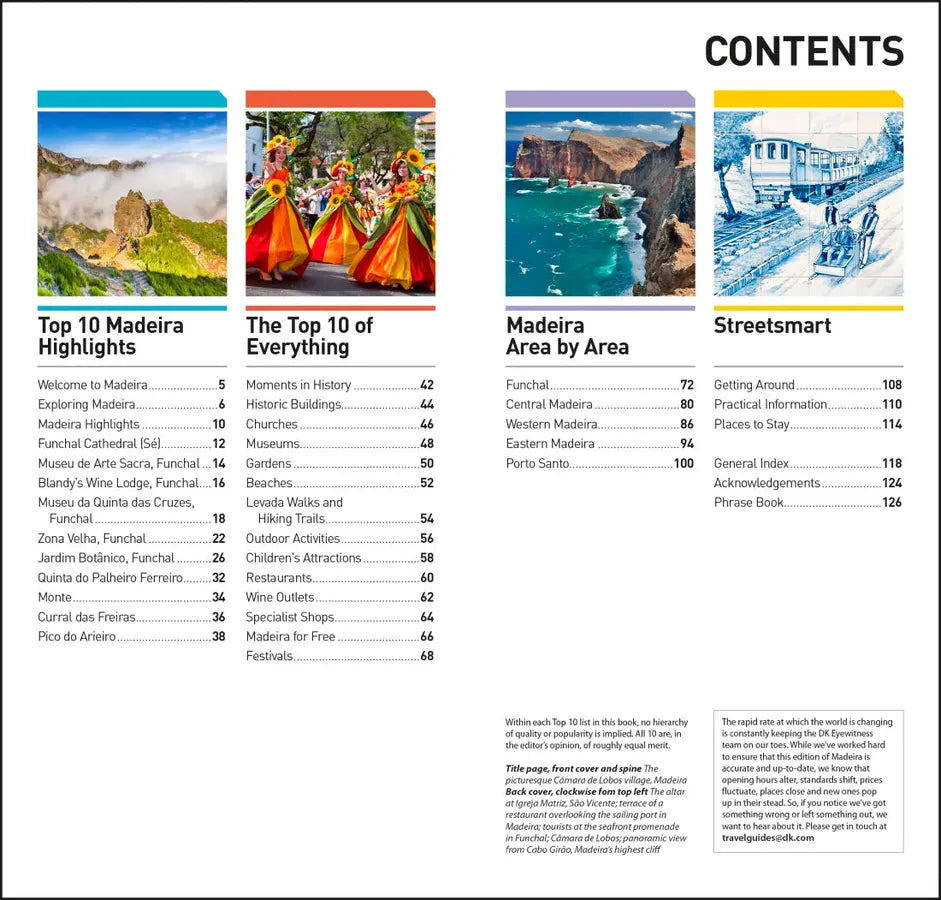 DK Top 10 Madeira US - Paperback / softback