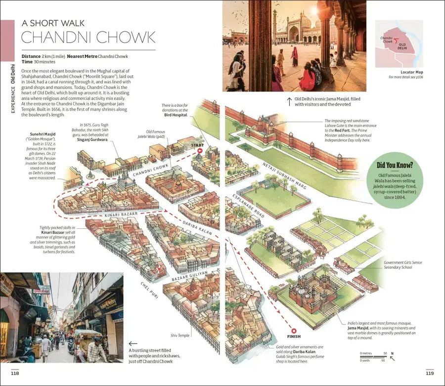 DK Delhi, Agra and Jaipur US - Paperback / softback