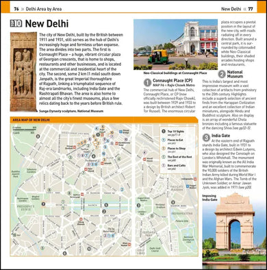 DK Top 10 Delhi US - Paperback / softback