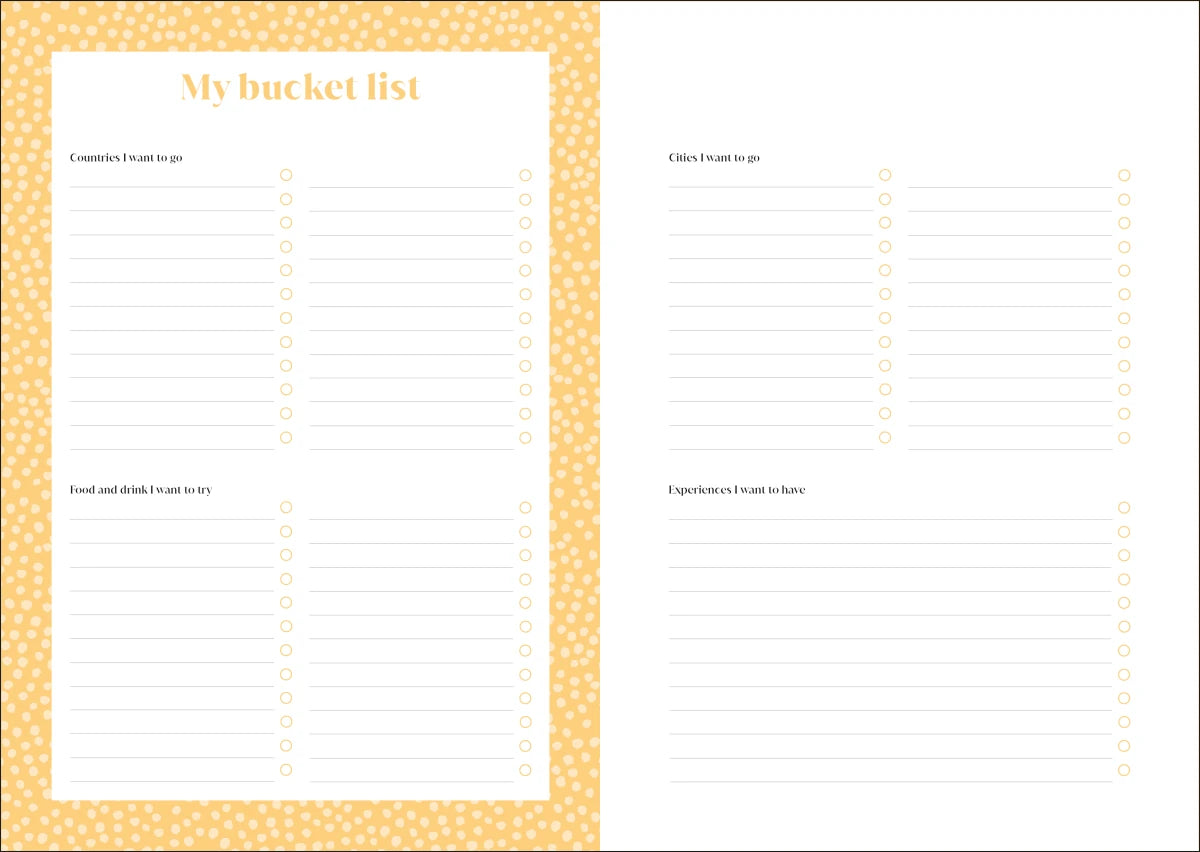 Travel Journal US - Hardback