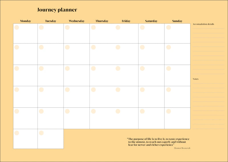 Travel Journal US - Hardback