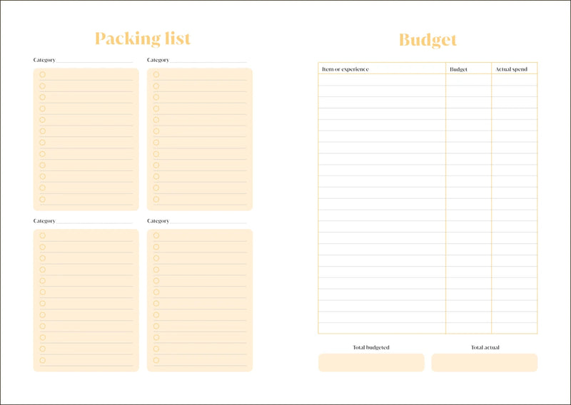 Travel Journal US - Hardback