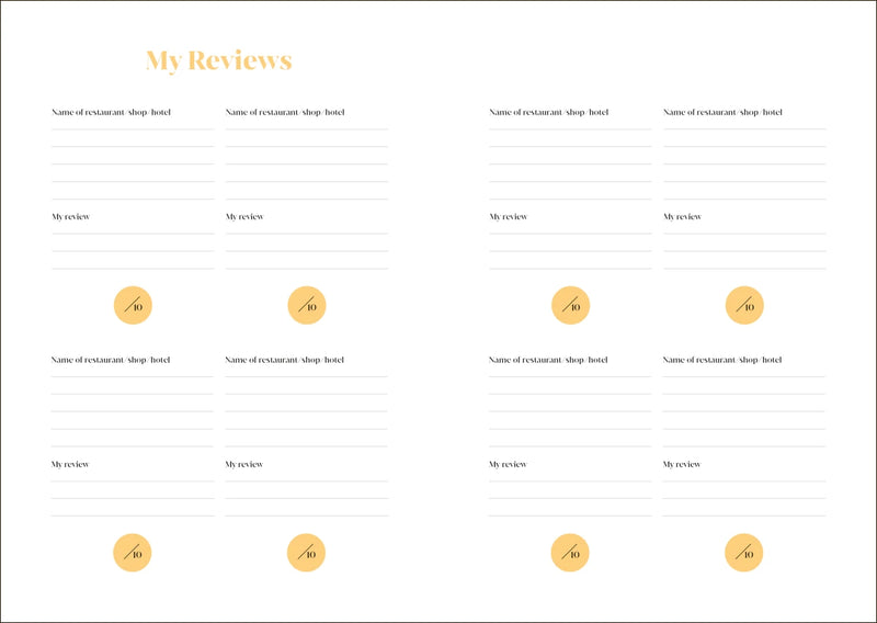 Travel Journal US - Hardback