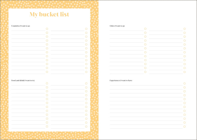 Travel Journal US - Hardback