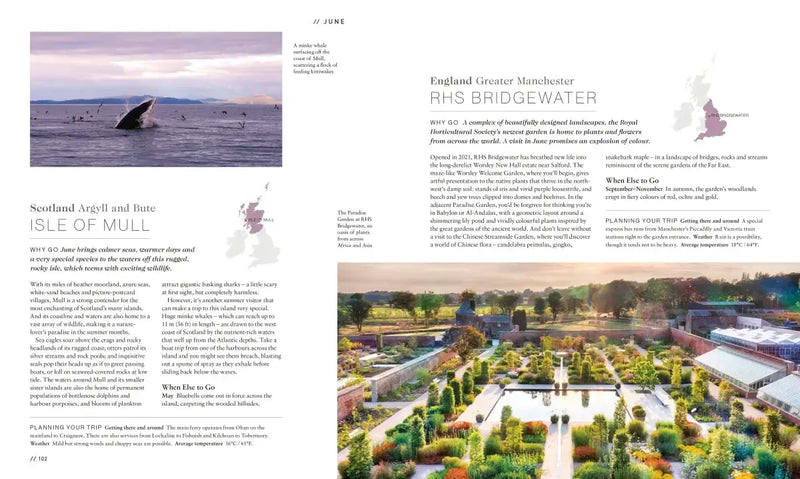 Where to Go When Great Britain and Ireland US - Hardback