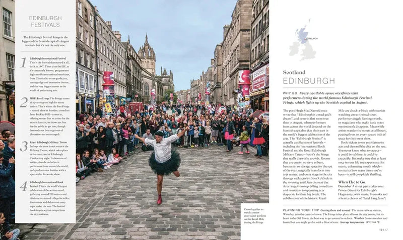 Where to Go When Great Britain and Ireland US - Hardback