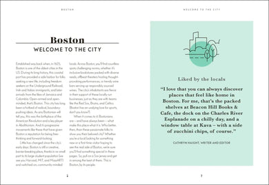 Boston Like a Local US - Hardback
