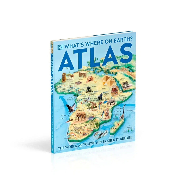 What's Where on Earth? Atlas-Nonfiction: 天文地理 Space & Geography-買書書 BuyBookBook