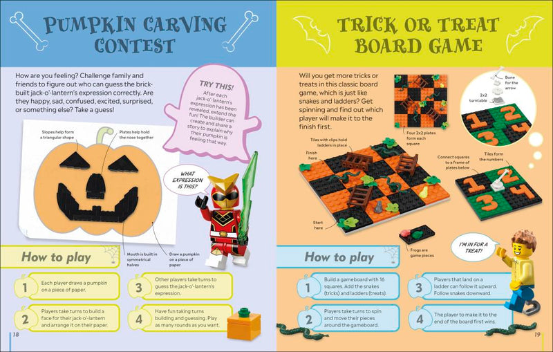 The LEGO Halloween Games Book