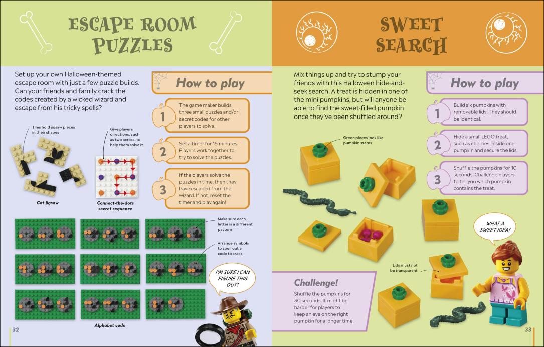 The LEGO Halloween Games Book