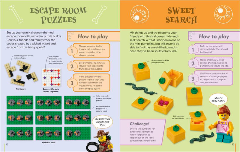 The LEGO Halloween Games Book