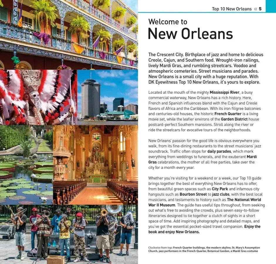 DK Top 10 New Orleans US - Paperback / softback (9780241662670)