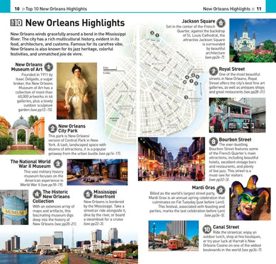 DK Top 10 New Orleans US - Paperback / softback (9780241662670)
