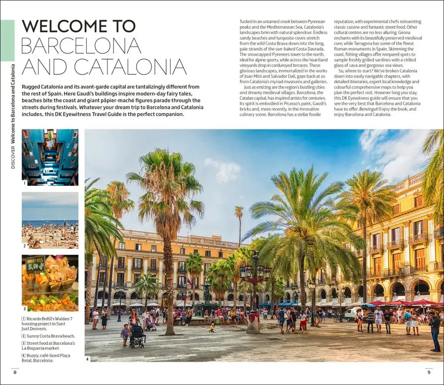 DK Barcelona and Catalonia US - Paperback / softback (9780241662892)
