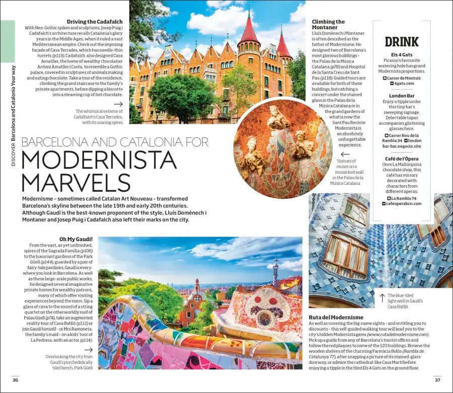 DK Barcelona and Catalonia US - Paperback / softback (9780241662892)