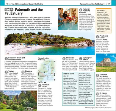 DK Top 10 Cornwall and Devon US - Paperback / softback (9780241663622)
