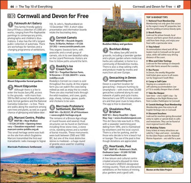 DK Top 10 Cornwall and Devon US - Paperback / softback (9780241663622)