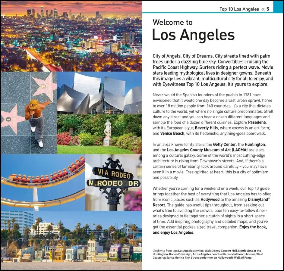 DK Top 10 Los Angeles US - Paperback / softback (9780241664803)