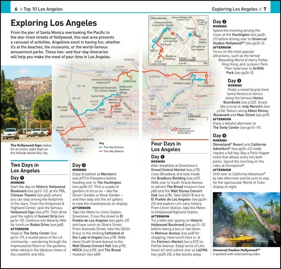DK Top 10 Los Angeles US - Paperback / softback (9780241664803)