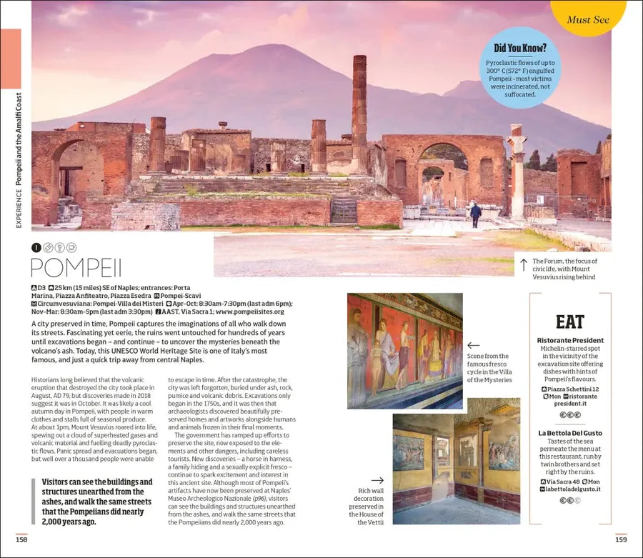 DK Naples and the Amalfi Coast US - Paperback / softback (9780241664841)