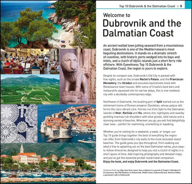 DK Top 10 Dubrovnik and the Dalmatian Coast US - Paperback / softback