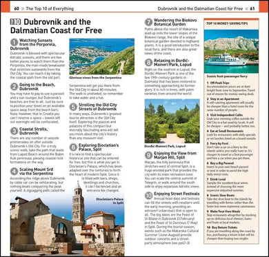 DK Top 10 Dubrovnik and the Dalmatian Coast US - Paperback / softback