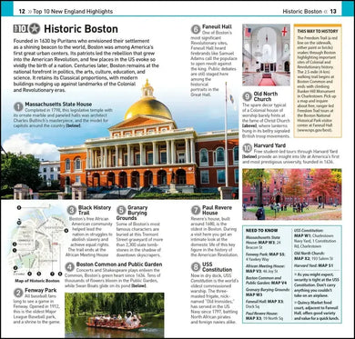 DK Top 10 New England US - Paperback / softback (9780241664964)