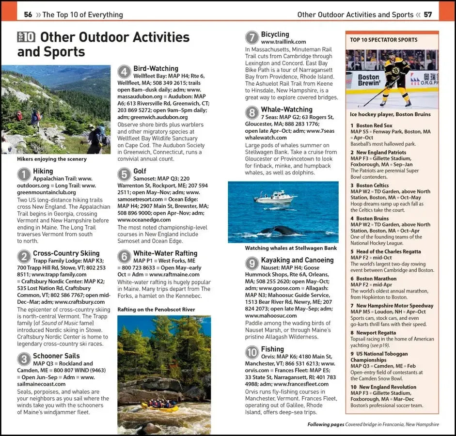 DK Top 10 New England US - Paperback / softback (9780241664964)