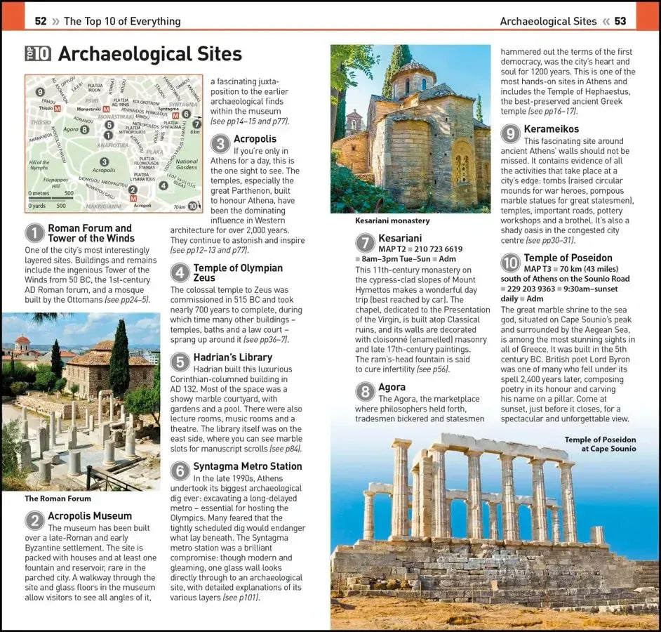 DK Top 10 Athens US - Paperback / softback