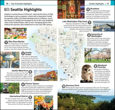 DK Top 10 Seattle US - Paperback / softback