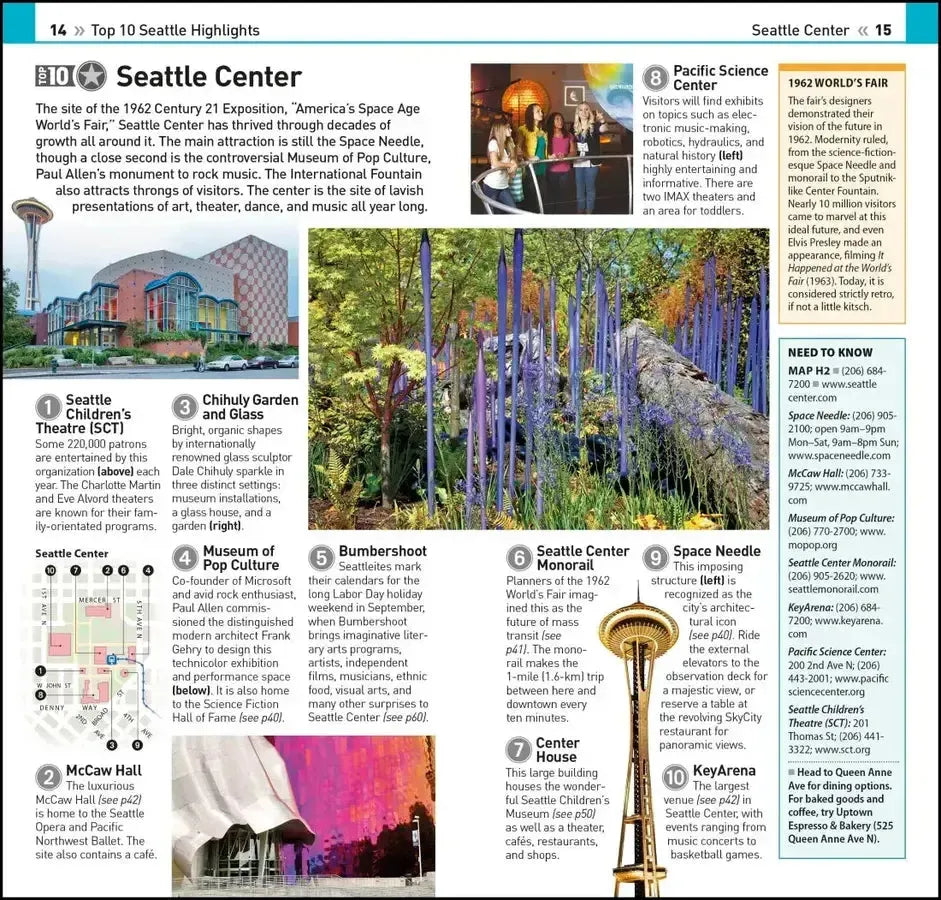 DK Top 10 Seattle US - Paperback / softback