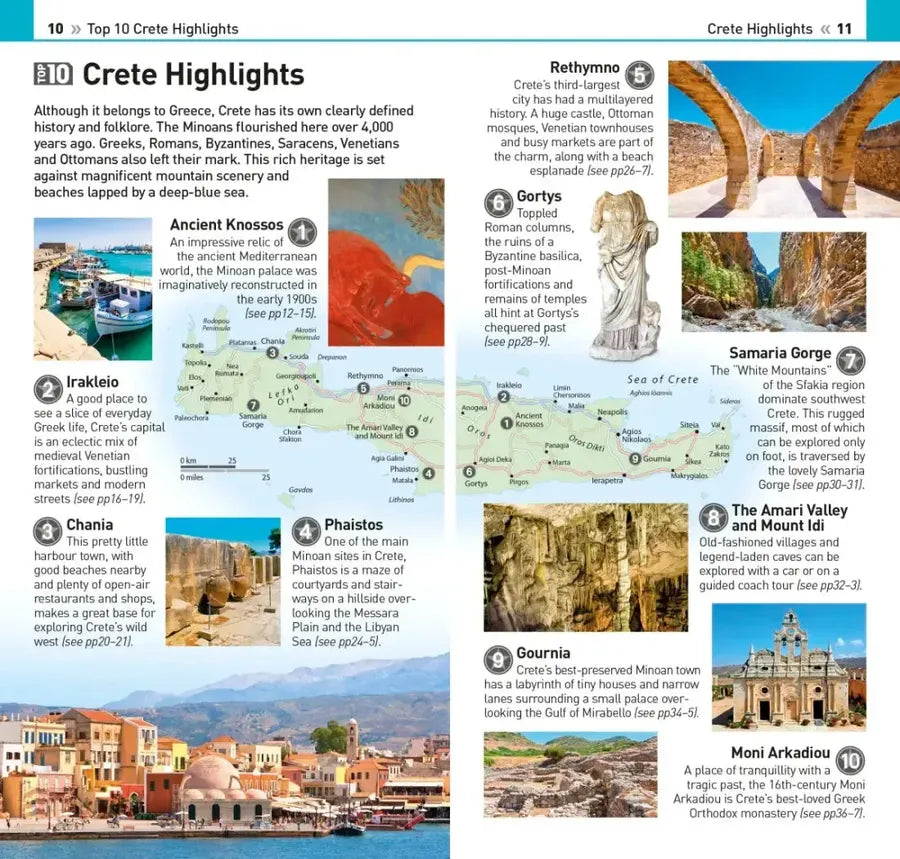 DK Top 10 Crete US - Paperback / softback (9780241669648)