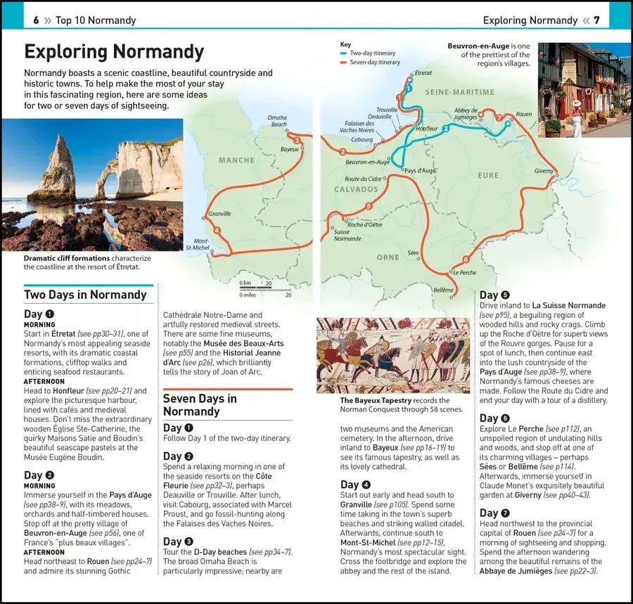 DK Top 10 Normandy US - Paperback / softback