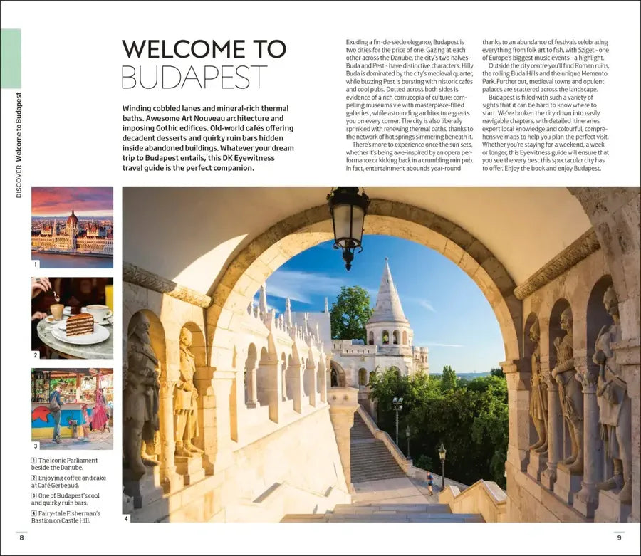 DK Budapest US - Paperback / softback